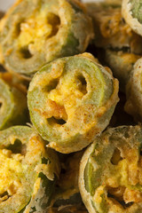 Unhealthy Fried Jalapeno Slices