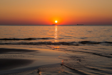 Sonnenaufgang in Ahlbeck Usedom