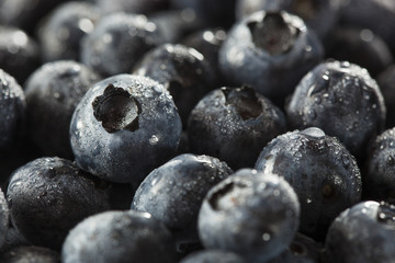 Fresh Organic Raw Blueberries