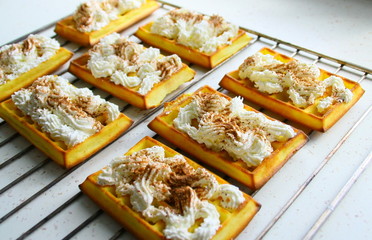 gaufres chantilly,maison