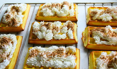 gaufres chantilly,maison