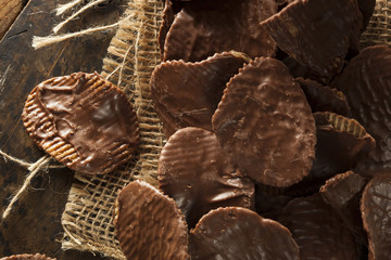 Homemade Chocolate Covered Potato Chips