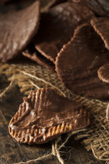 Homemade Chocolate Covered Potato Chips