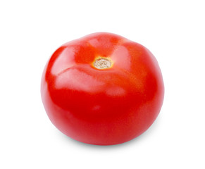 tomato on white