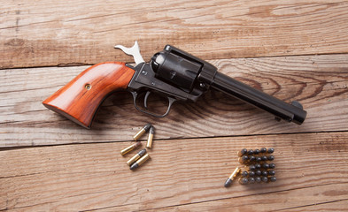 Gun with Bullets