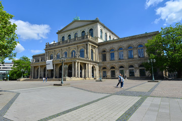 Fototapeta na wymiar Opernhaus, Kultur, Niedersächsisches Staatstheater, Hannover