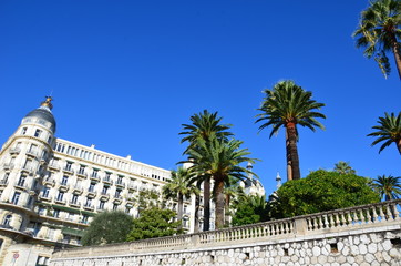 Ex hôtel  Régina à Nice, colline du Cimiez 