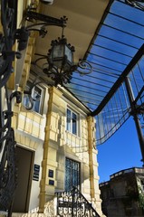 Fototapeta na wymiar Ancien hôtel Régina à Nice