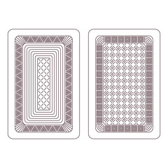 Ornament for playing cards