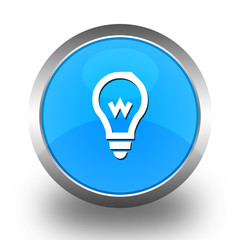 BOUTONS ICONES COLLECTION BLEUE