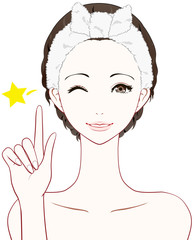 美容　ポイント