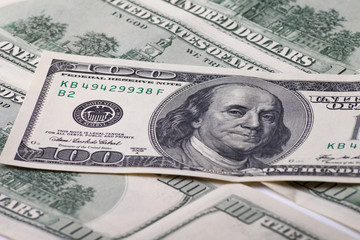 Hundred Dollar Bills for background