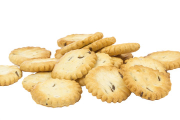 Crackers whit caraway seeds