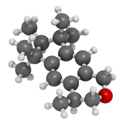 Galaxolide (HHCB) synthetic musk molecule.