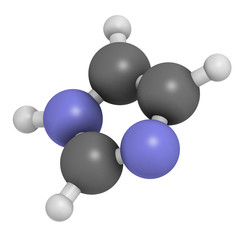 Imidazole organic heterocyclic molecule.