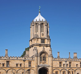 Fototapeta na wymiar Oxford University, Tom Tower, Christ Church College