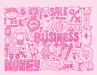 doodle business background