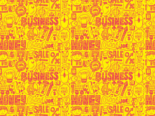 doodle business seamless