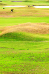 Naklejka premium Beautiful golf place with nice background