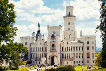Fototapeta premium Hluboka nad Vltavou