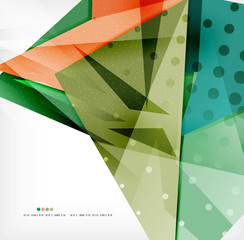 Futuristic shapes vector abstract background
