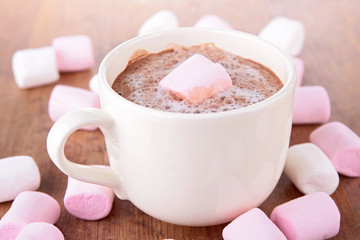 chocolate and marshmallow