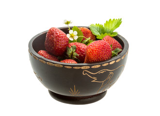 Ripe strawberry