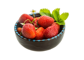 Ripe strawberry