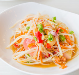 green papaya salad