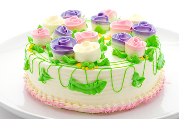Flower cakes