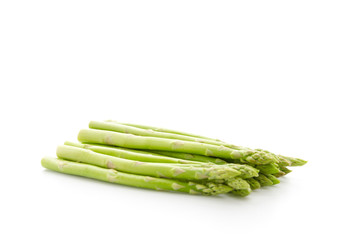 asparagus isolated on white