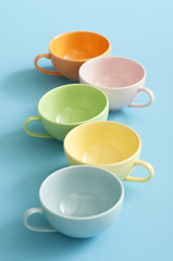 コーヒーカップ　ティーカップ　カラフル