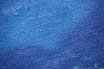Fototapeta na wymiar blue Mediterranean sea in Summertime