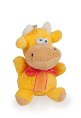 yellow cow toy