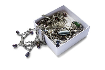Fototapeta premium Jewels in a box