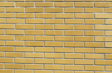 Texture of the yellow brickwork