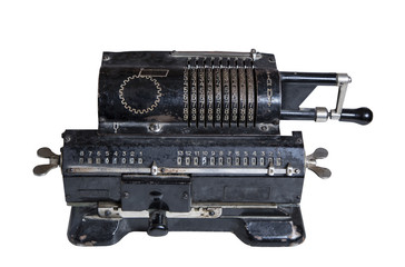 mechanical adding machine