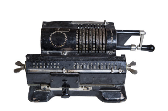 mechanical adding machine