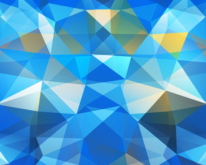 Triangle background. Pattern of geometric shapes