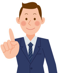 ビジネスマン　ポイント