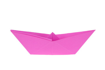 colorful paper boats