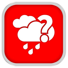 Likely cloudy with small amount of rain sign