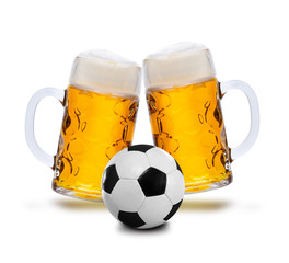 Fußball und Bier