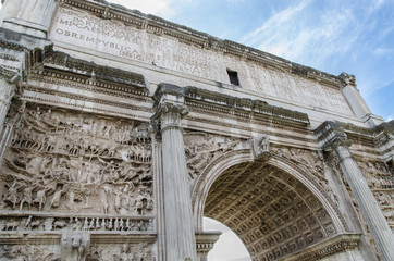 Obraz premium Arch of Titus, Rome, Italy