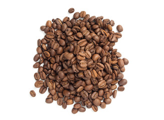Brown coffee beans