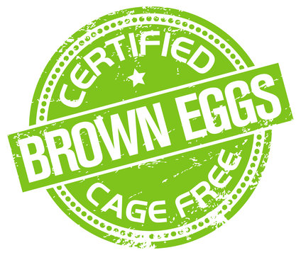cage free eggs stamp