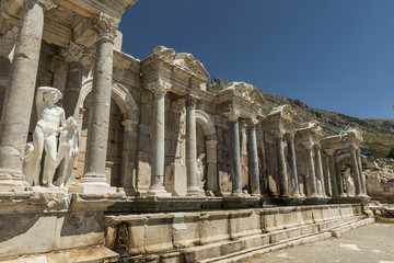 Antonine Nymphaeum at Sagalassos, Turkey
