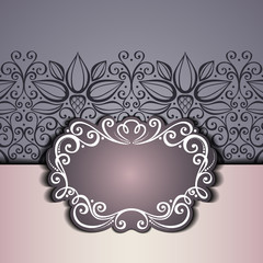 Vector Colored Ornate Backgrounds. Hand Drawn Texture with Ornam