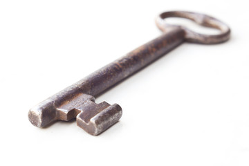 Old rusty key