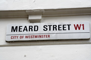 Meard Street Sign